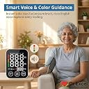 Dr Excel Digital BP Monitor - Blood Pressure Check Machine for Home & Clinic Use, Voice Report, 198 Group Memory, High Accuracy, One Touch Operation, Automatic Pulse Rate Detection, Compact & Reliable gallery image