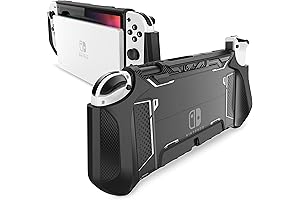 Mumba Dockable Case Protective Skin Cover for Nintendo Switch OLED