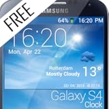 Galaxy S4 clock FREE