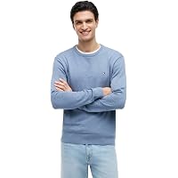 Tommy Hilfiger Uomo Pullover Essential Cotton con Scollo Rotondo