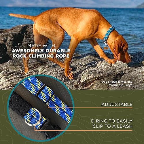 Miniatura 2 de Wilderdog Collar de perro con cuerda de escalada Mariner SM