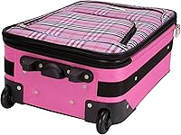 Vista 367 de Rockland, juego de equipaje de dos piezas, Carbón), F102