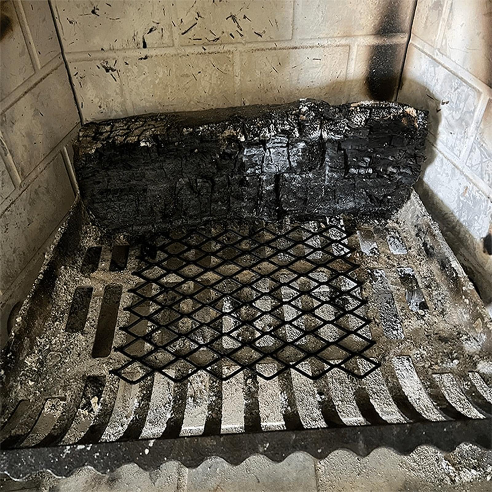 Griglie antincendio, robuste griglie in acciaio per caminetto, resistenti al calore, robuste griglie per caminetti, reti di fissaggio per molti forni, caminetti, eventi all'aperto, riunioni di