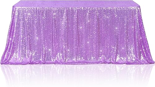 Poise3EHome Mantel rectangular de lentejuelas para exhibición de tartas y postres de fiesta, en eventos