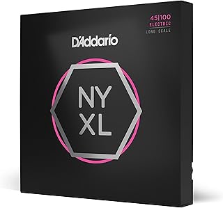 Encordoamento Para Baixo 4 Cordas Escala Longa .045-.100 D'Addario NYXL NYXL45100