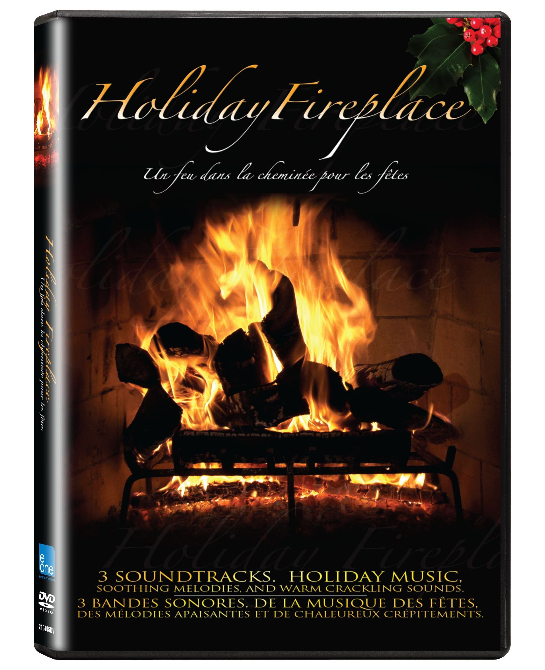 Holiday Fireplace / Un feu dans la cheminée pour les fêtes (Bilingual) [DVD]