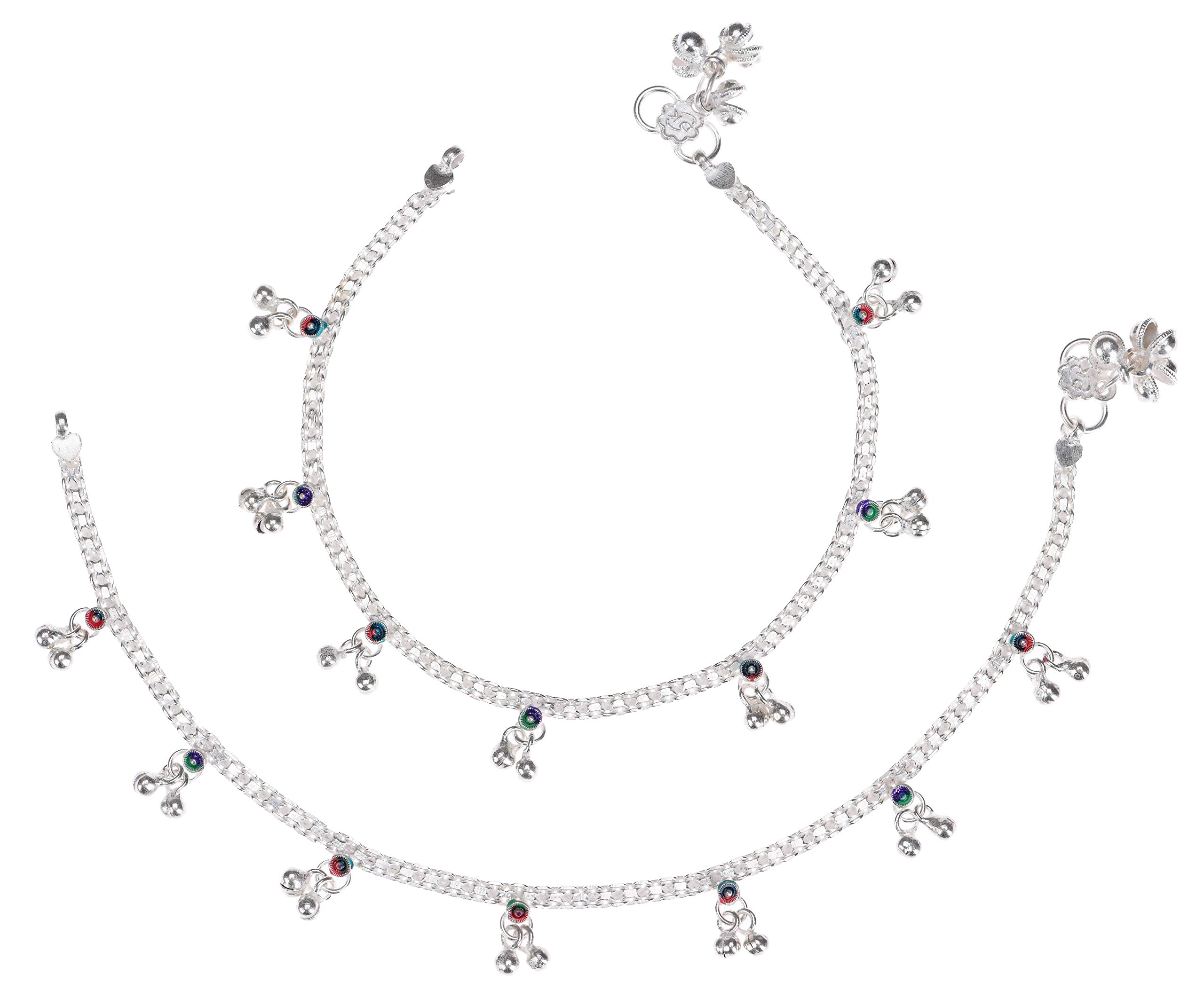 See full amazon price history chart for AanyaCentric Indian Traditional Ethnic White Metal Anklet Silver Leg Bracelet For Women Payal Girls Kolusu AanyaCentric Indian Traditional Ethnic White Metal Anklet Silver Leg Bracelet For Women Payal Girls Kolusu (B07MKQHWCS) Amazon Price History, Amazon Price Tracker