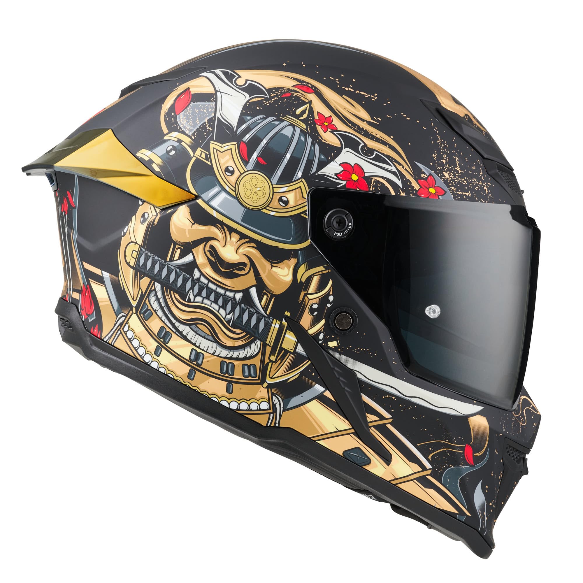 Bogotto Blade Armour Casque noir/rouge XS Pinlock