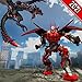 Super Dragon Warrior Robot Transform Battle - Ultimate Mega Wings Flying Dino Transforming Superhero Robot Shooting War Simulator Games 2021