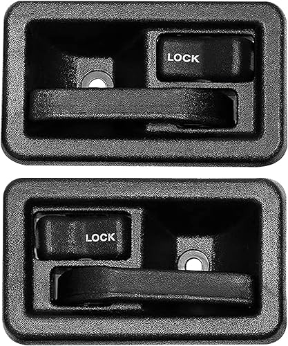 Miniatura 1 de Lcyolada Manija de puerta interior delantera izquierda del conductor y lado derecho del pasajero compatible con Jeep 1987-1996 Wrangler YJ 1997-2006