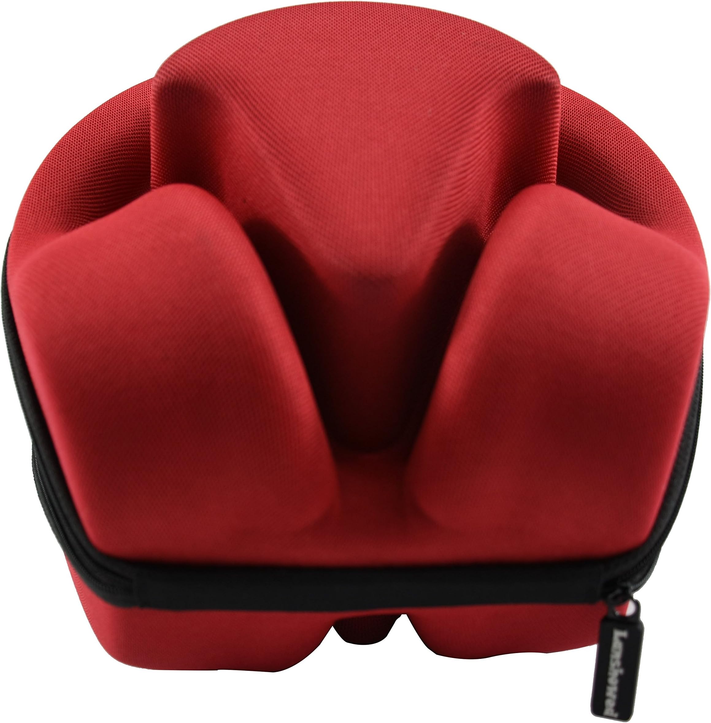 for Monster Beats Pro EVA Protecting Hard Shell Headphone Headset Carrying Storage Case Red Color by Lanshowed