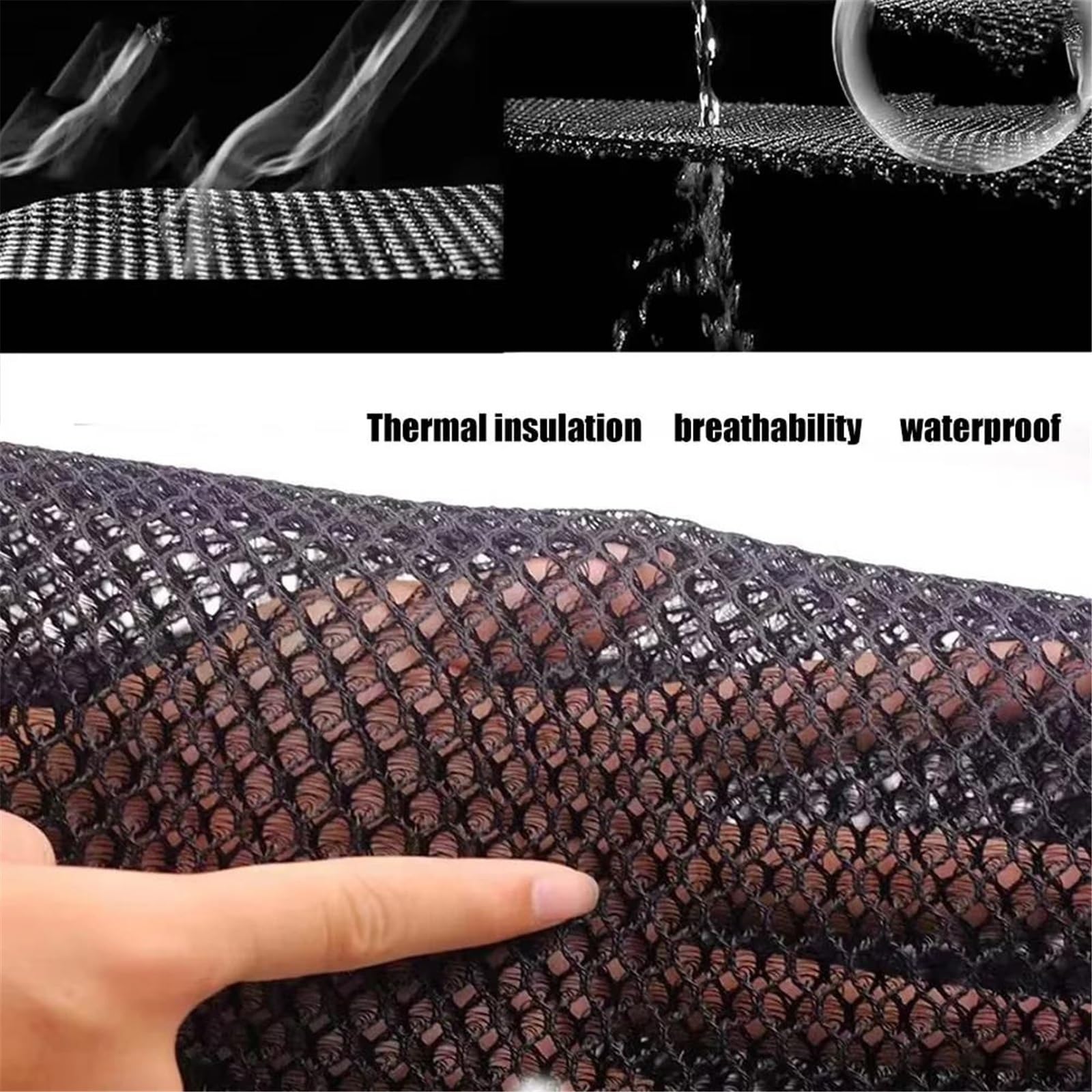 Generico Per Yamaha Per XMAX 300 250 125 Coprisella Sella Moto Cuscino Tuning Custodia Pad Mesh(Style1)