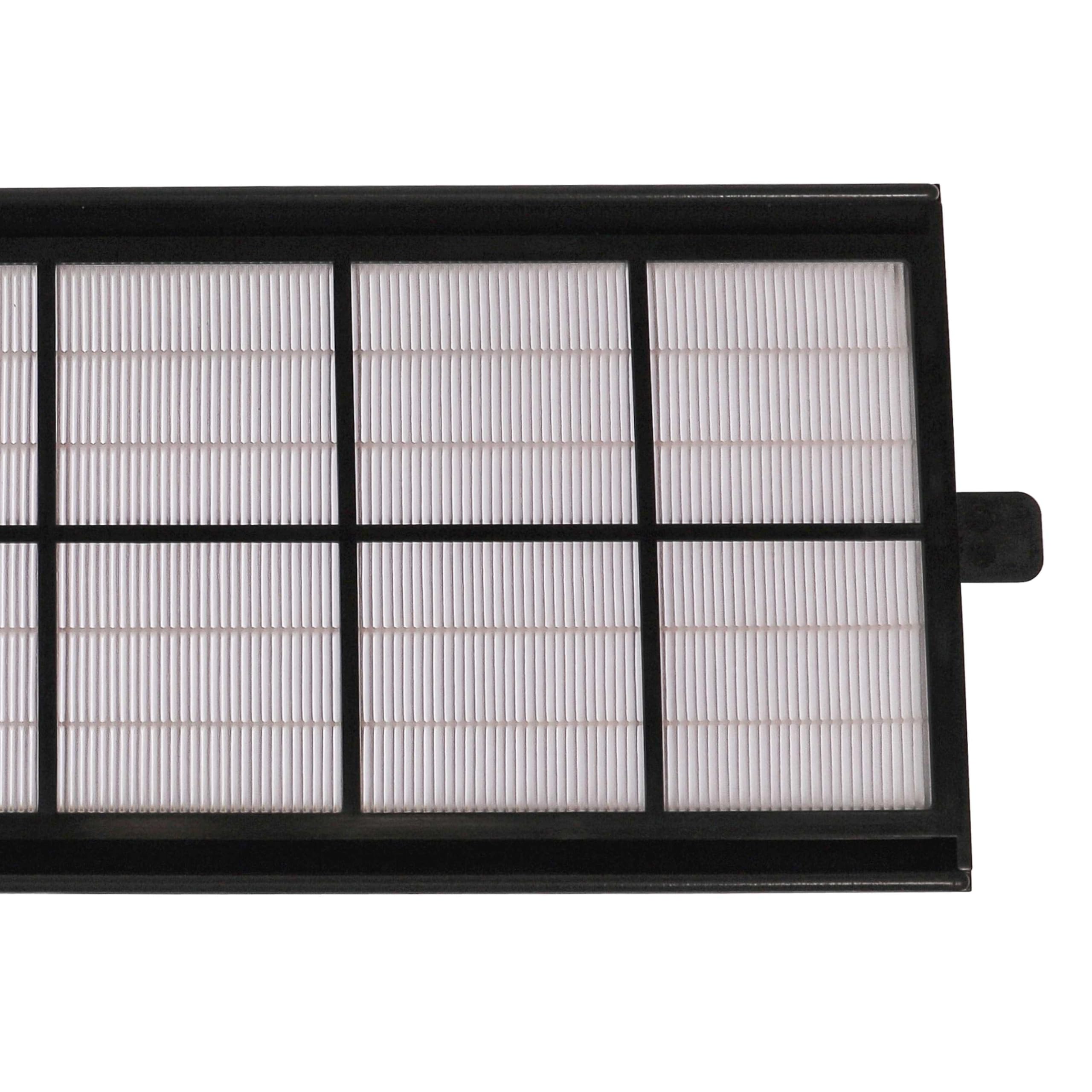Zestaw filtrów powietrza vhbw kompatybilny z urządzeniami wentylacyjnymi Zehnder ComfoAir 350, 550 - G4 / F7 2-częściowy zestaw, 50 x 17 x 1 cm, czerwony, czarny, biały