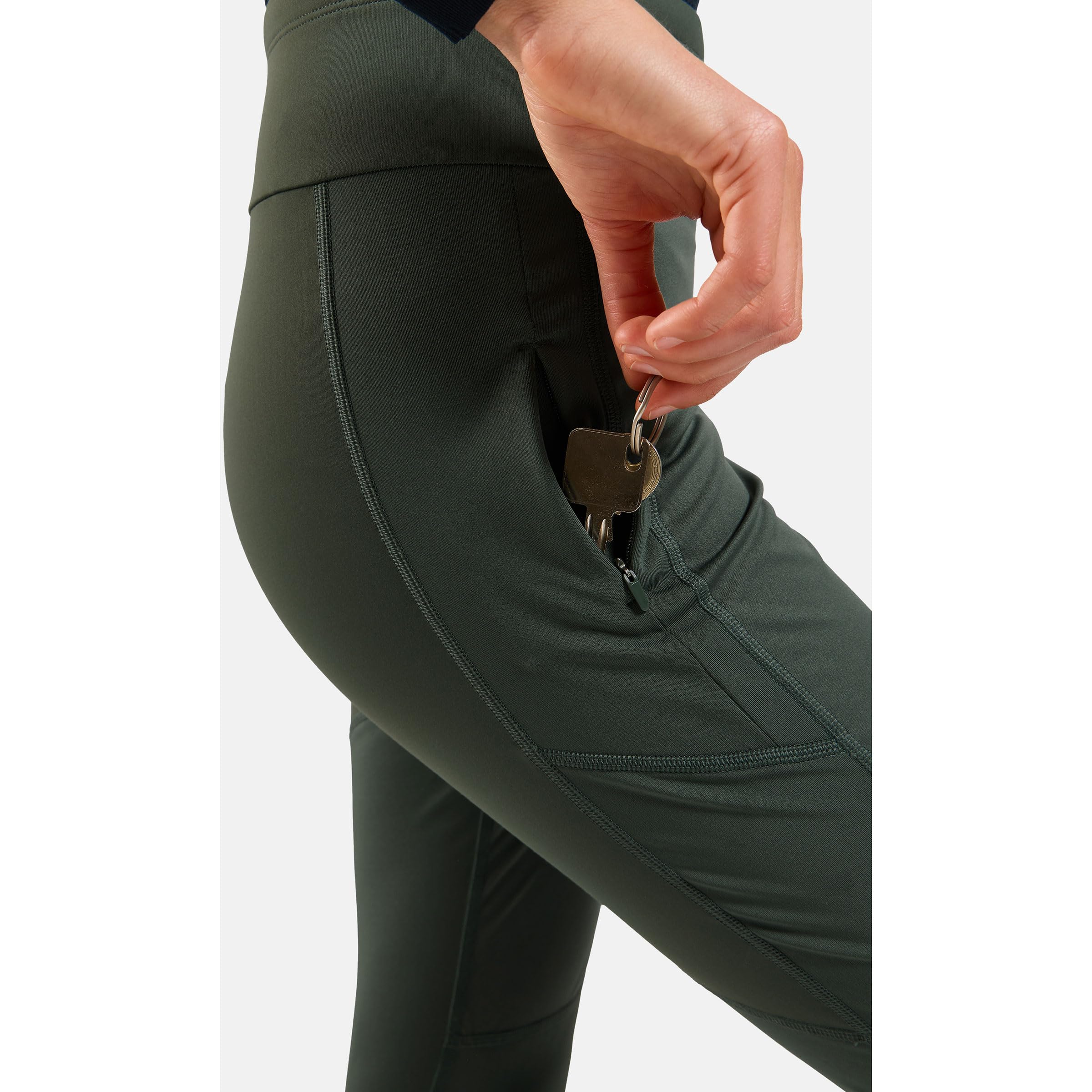Odlo Zeroweight Warm Reflective Collant de Course Femmes Urban Chic