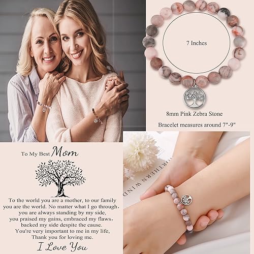 Miniatura 2 de QWNHONEY Regalo para el día de la madre para abuela, mamá, suegra, cuñada, abuela, abuela, abuela, día de San Valentín, cumpleaños, aniversario,