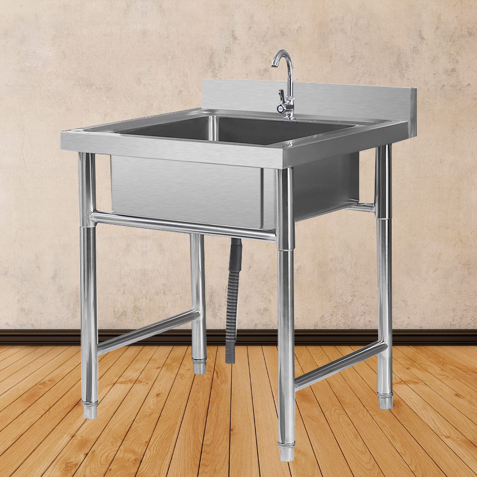 Évier de cuisine commercial en inox 304, la durabilité supérieure pour votre salle de bain