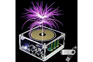 10 Cm Music Tesla Coil with Sound Speakers: The Perfect Educational &...