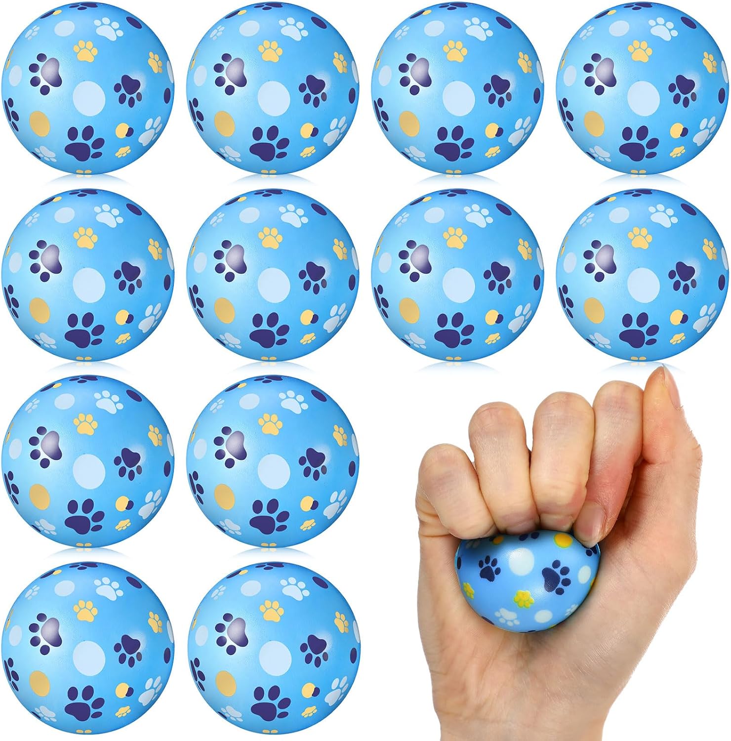 Civaner 24 Pcs Kpop Theme Lightning Crack Mini Stress Balls Party Favors Gift Foam Sports Balls Small Squeeze Anxiety Bulk for Adult Players Coach Birthday Party Supplies (Pink, Kpop Themed)