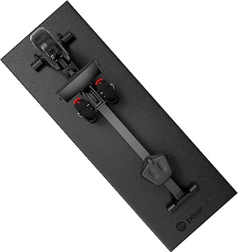 Miniatura 3 de Powr Labs Alfombrilla para máquina de remo, alfombra de cinta de correr para alfombras y pisos de madera dura, alfombrilla de remo para hidrow