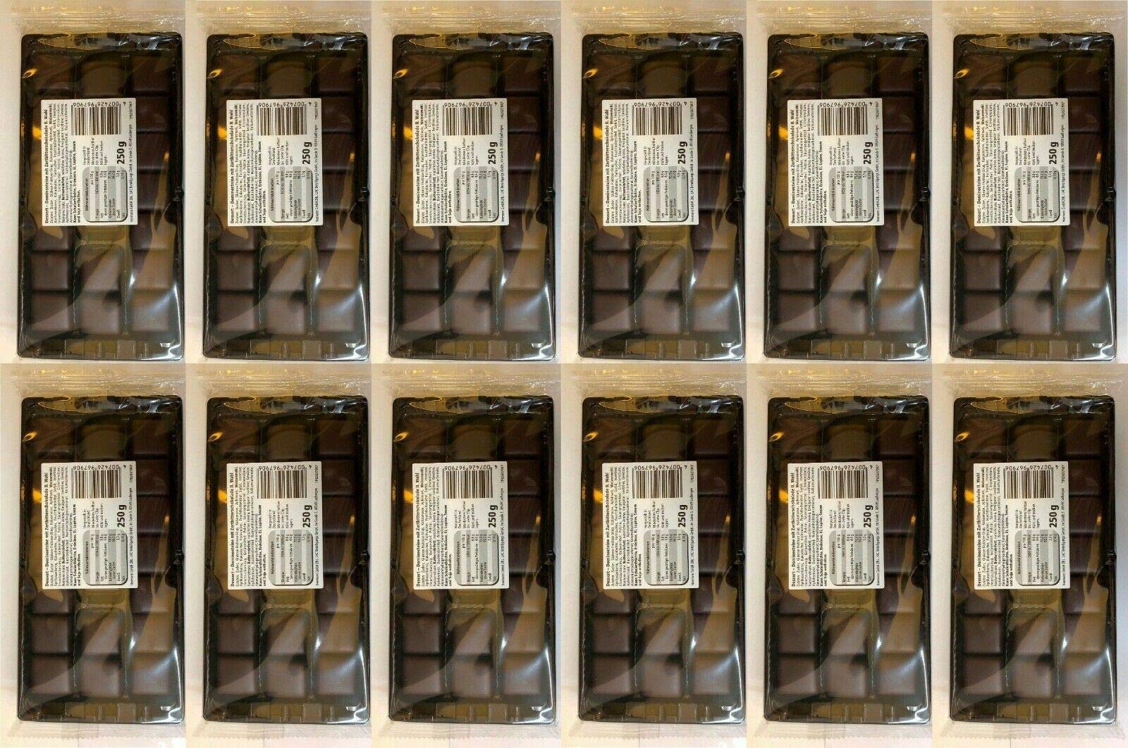 12 x 250g Feine Aachener Dominosteine Vollmilch II Wahl 3 Kg