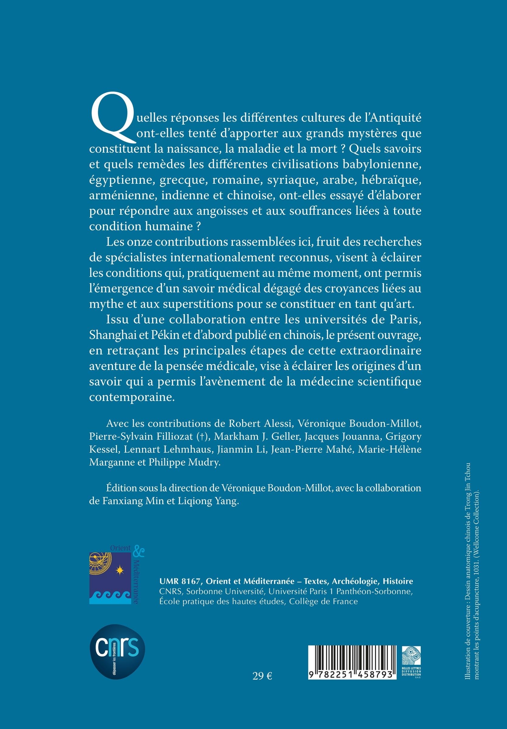 L’invention de la médecine de la Grèce à la Chine: Regards croisés entre l’Orient et l’Occident