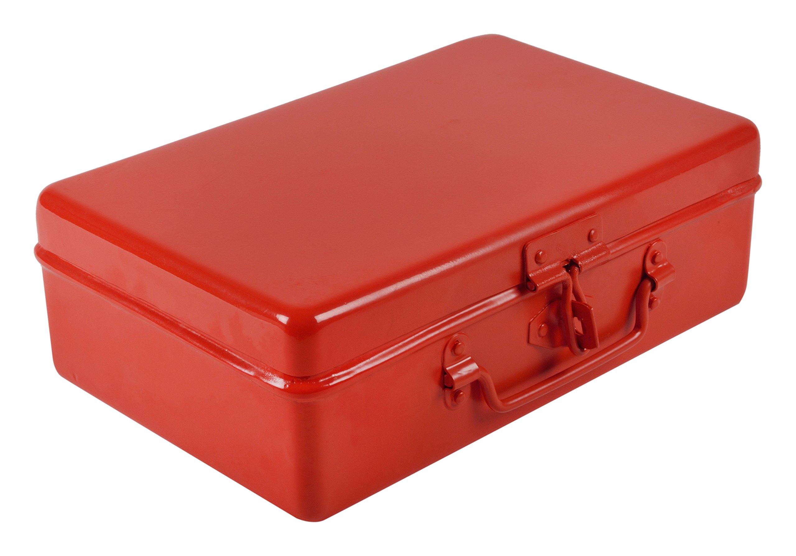 JAYCO Aluminum Empty Tool Storage Box (20 cm x 12 cm x 6.5 cm, Red)-image-21