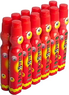 Thomas & Anca Club Supplies Ltd 12 25ml Red Slimline Bingo Dabbers Dauber Markers for Bingo Tickets