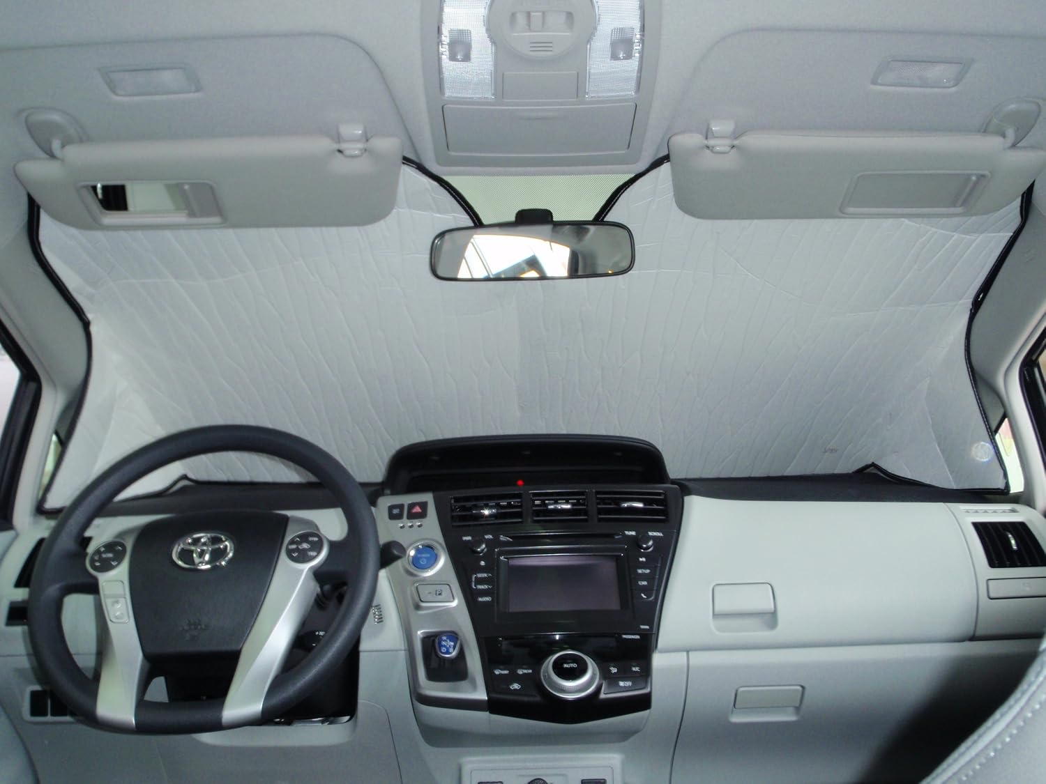 Sunshade for Toyota Prius HB or Plug-In 2010 2011 2012 2013 2014 2015 Heatshield Sunshade #1215