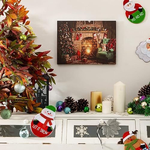 Miniatura 3 de NIKKY HOME LED - Lienzo decorativo navideño