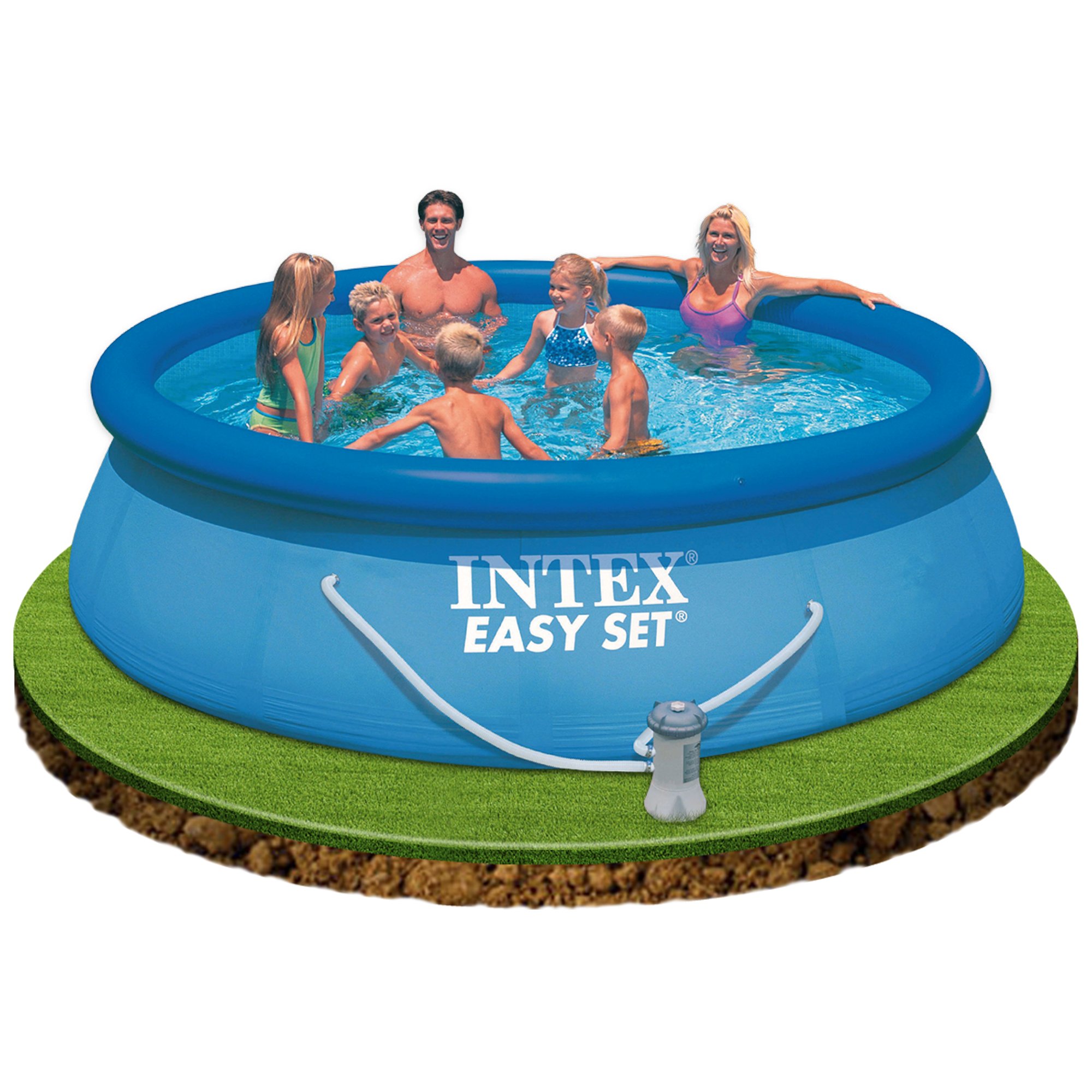Intex Piscina Easy Set 366 cm x 76 cm con depuradora