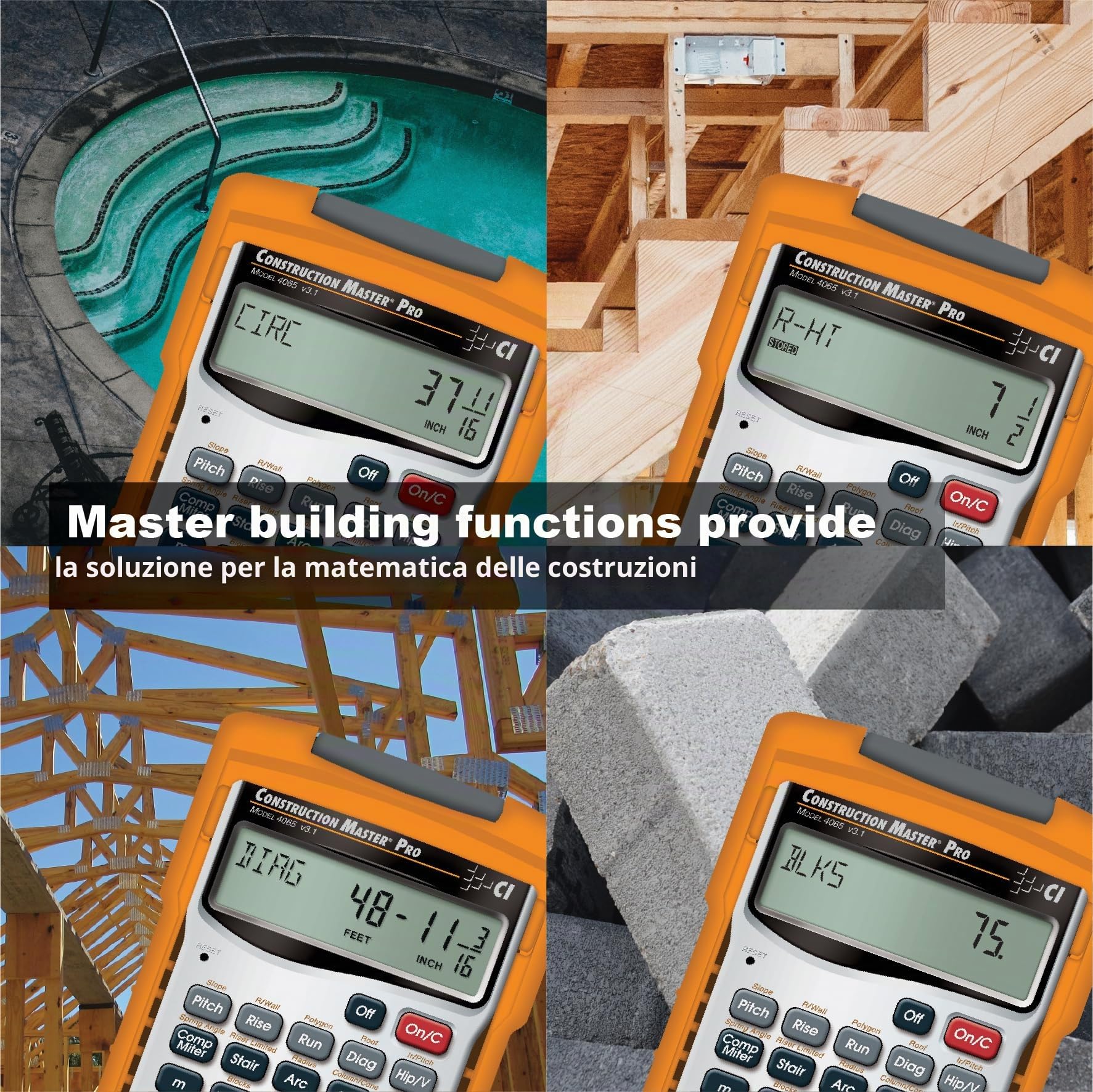 Calculated Industries 4065 - Calcolatrice matematica