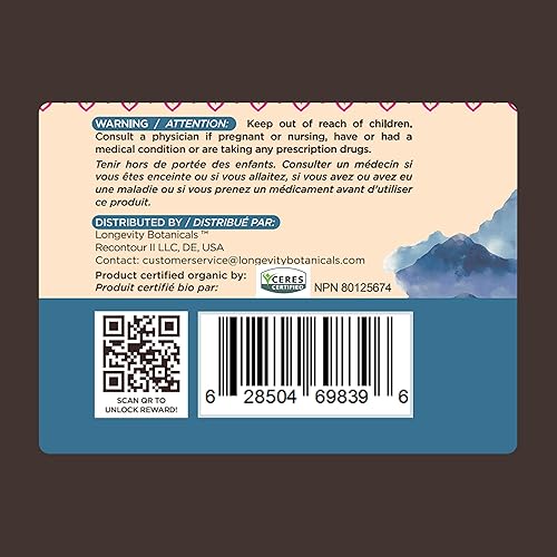 Miniatura 9 de Longevity Botanicals Cápsulas de extracto de hongo Maitake orgánico (120)  Proporción concentrada de 101  Cuerpos 100% fructíferos  Suplemento