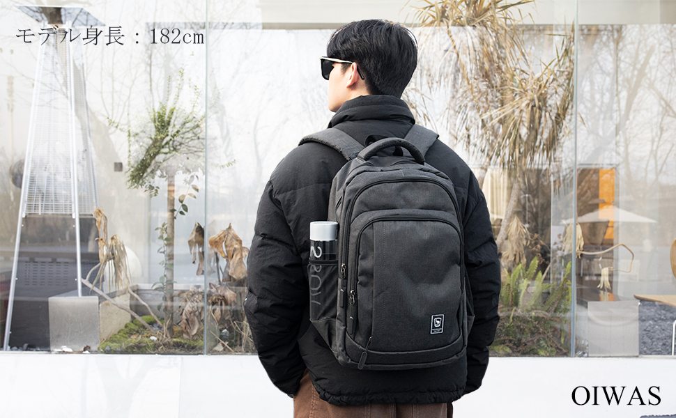 【色: オールブラック】[OIWAS] リュック メンズ 大容量 防水 リュック Amazon.co.jp: [OIWAS] リュック メンズ リュックサック バックパック