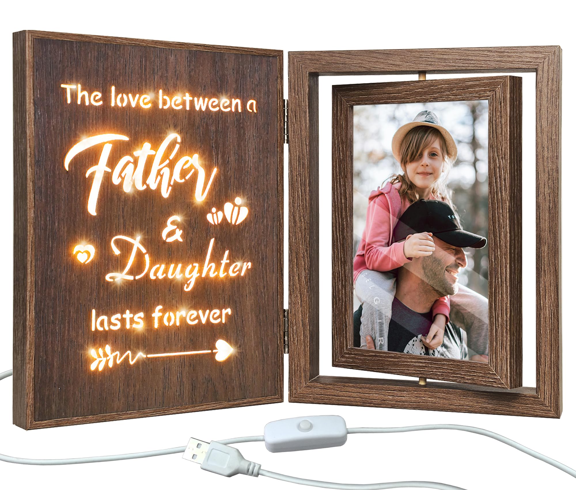 EYITUPC Father Daughter Picture Frame