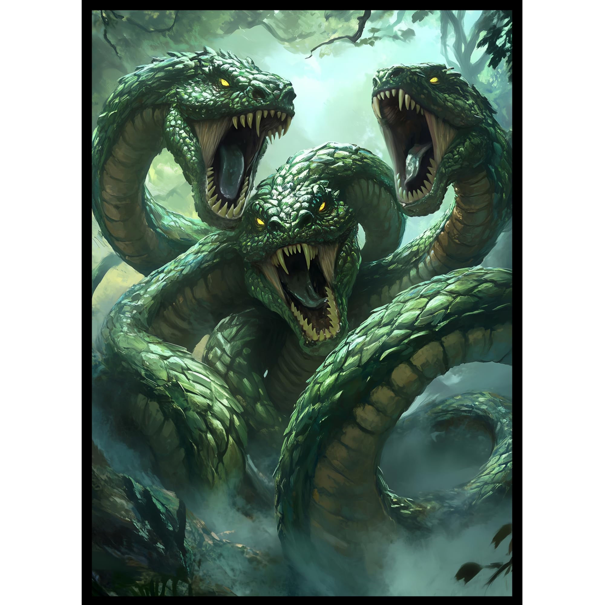 Amazon.com: MTG (Hydra) 100ct Matte TCG Art Card Sleeves by Ai Armor ...