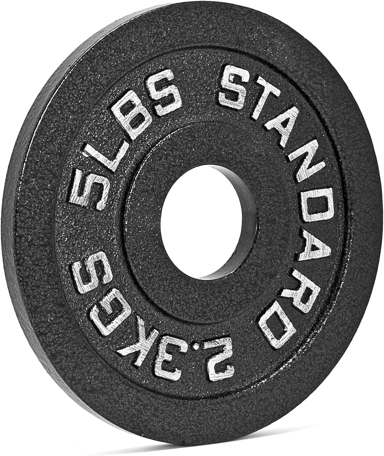Iron Weight Plate Pairs/Available in 1.25lb, 2.5lb, 5lb, 10lb, 25lb, 35lb, or 45lb Pairs/Weightlifting, Powerlifting, & Other Strength Training Equipment