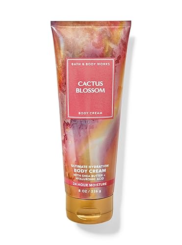 Bath & Body Works Cactus Blossom Signature Collection Ultra Crema corporal de karité, 8 onzas (Cactus Blossom)