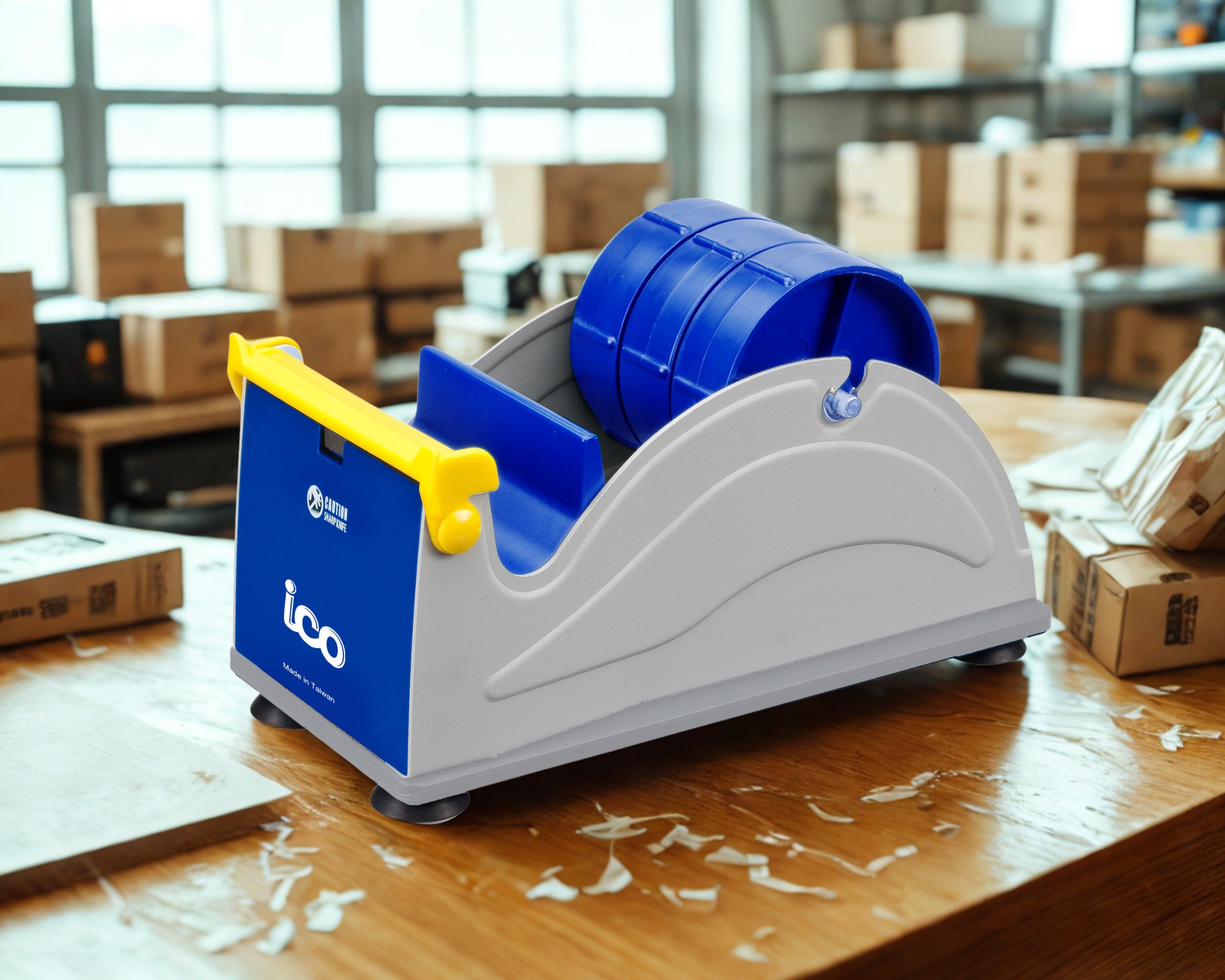 ICO Excell ET-13371 - ET-13371 - Dispenser per nastro adesivo da scrivania, larghezza 7,6 cm, nucleo da 7,6 cm