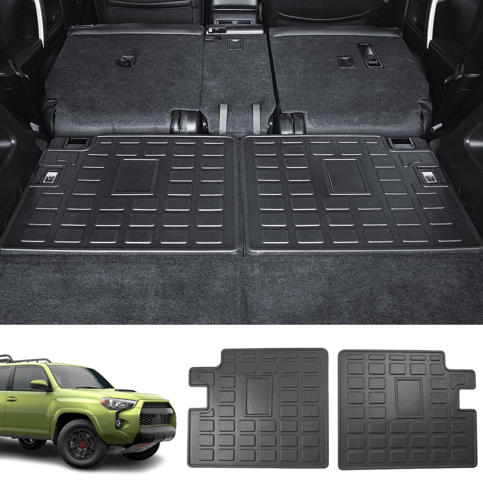 powoq Rear Backrest Mat Compatible with 20102023 Toyota 4Runner All