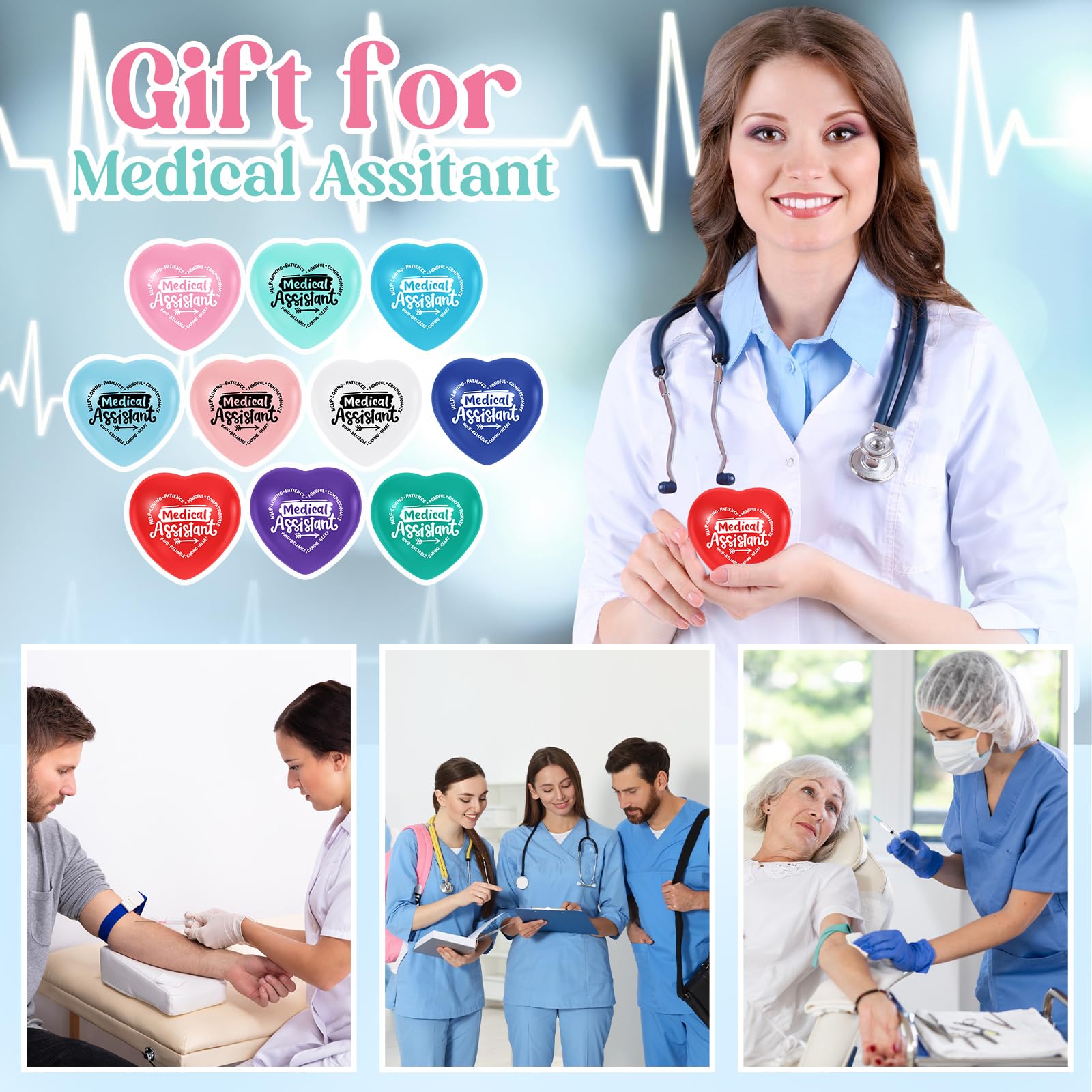 Arrowbash 20 Pz Assistente Medico Regali Bulk 2026 Natale MA Gift