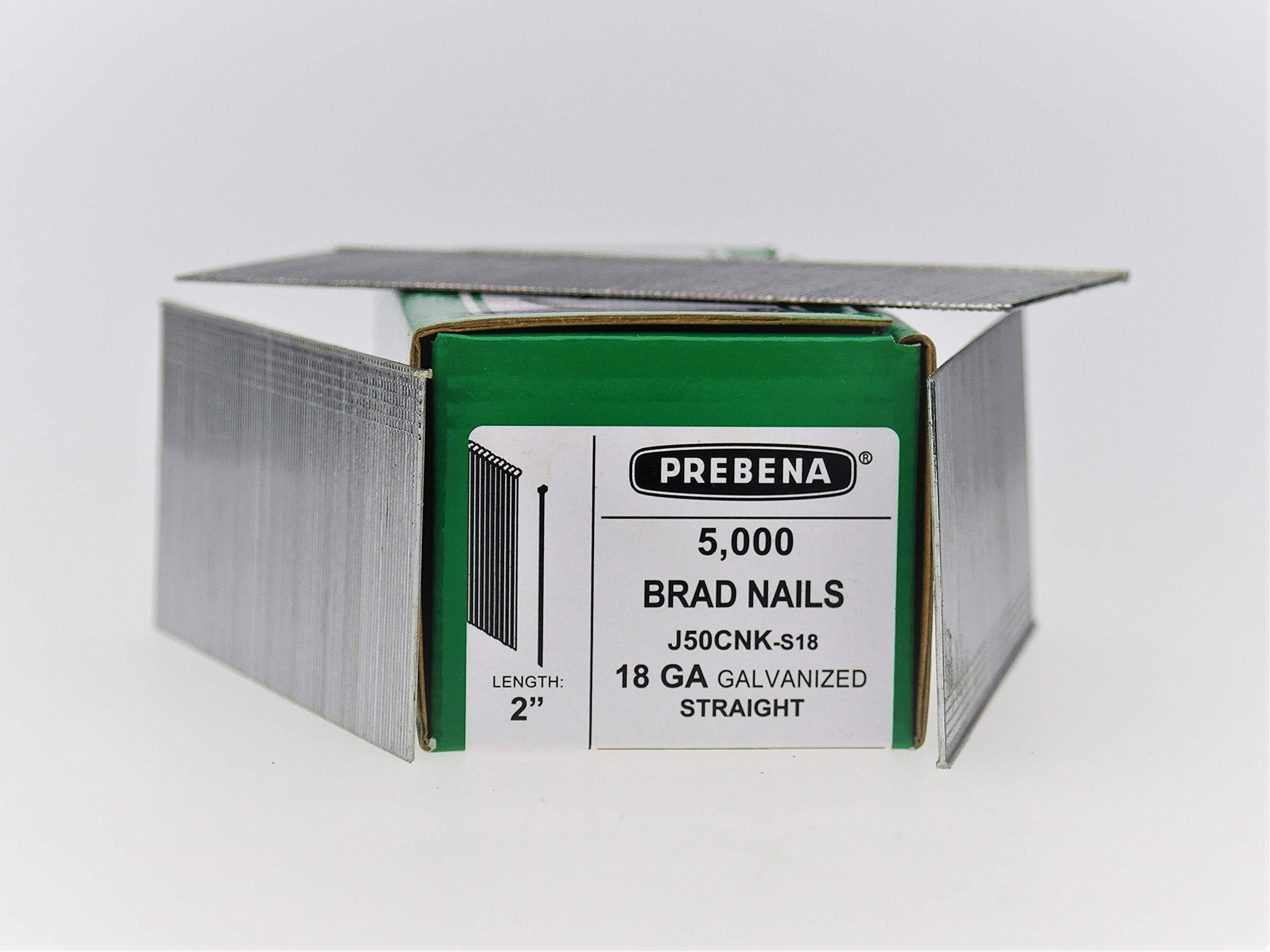 18 Gauge Brad/Finish Nail 2-Inch Length (5000-Pack)