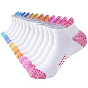 Chaussettes De Sport Femme Shengxi - 5 Paires - Coton Respirant - Taille 35-40 - Anti-ampoules