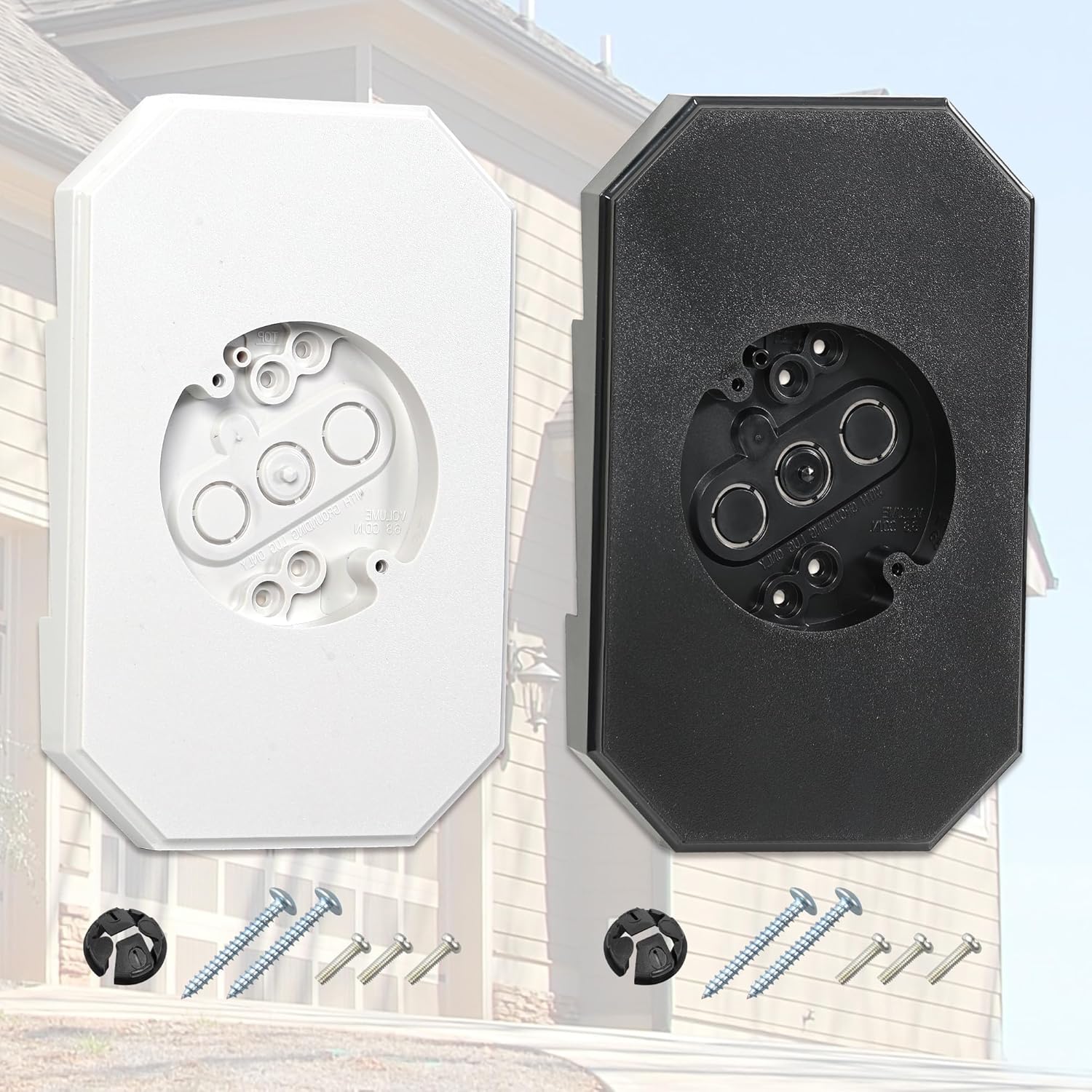 Siding Mounting Kit, Outdoor Light Mounting Block with Builtin Box