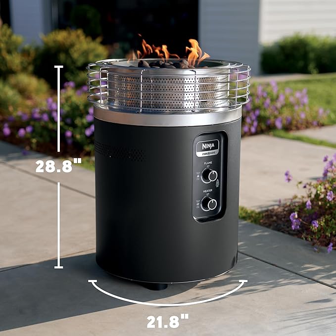 Calentador y Fogata Ninja Fireside360 Negro OF101BK miniatura 3