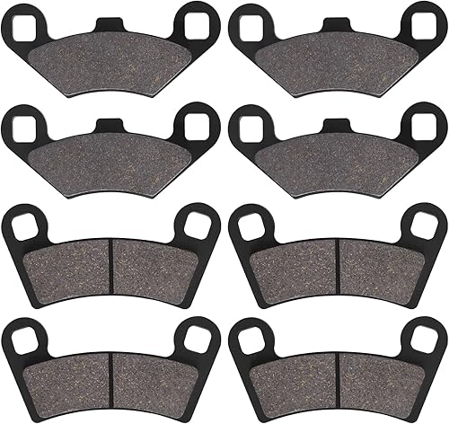 SOLLON Pastillas de freno delanteras y traseras para Polaris RZR 800 2008-2014 RZR S 800 RZR 800S 2009-2014 RZR 570 2012-2015