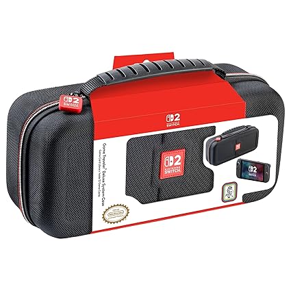 Switch 2 de Nintendo stimule les ventes de consoles aux États-Unis 8 R.D.S. INDUSTRIES, INC. - Game Traveler Deluxe Licensed System Case for Nintendo Switch, Nintendo Switch 2, OLED, Black Medium (NS230)