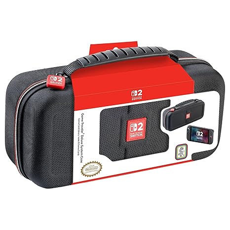 La Nintendo Switch 2 tiene un precio adecuado 6 R.D.S. INDUSTRIES, INC. - Game Traveler® Deluxe Licensed System Case for Nintendo Switch™, 2™, OLED™, Black Medium (NS230)