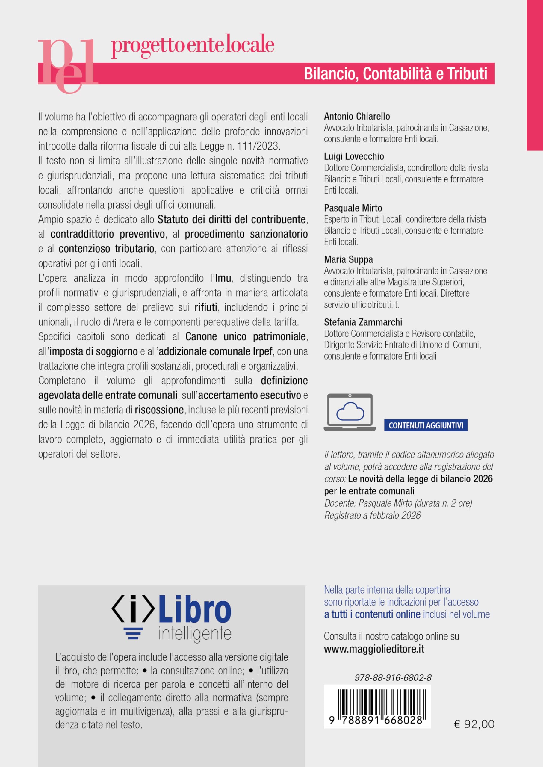 I tributi locali nel 2026. Le ultime novità normative e interpretazioni giurisprudenziali