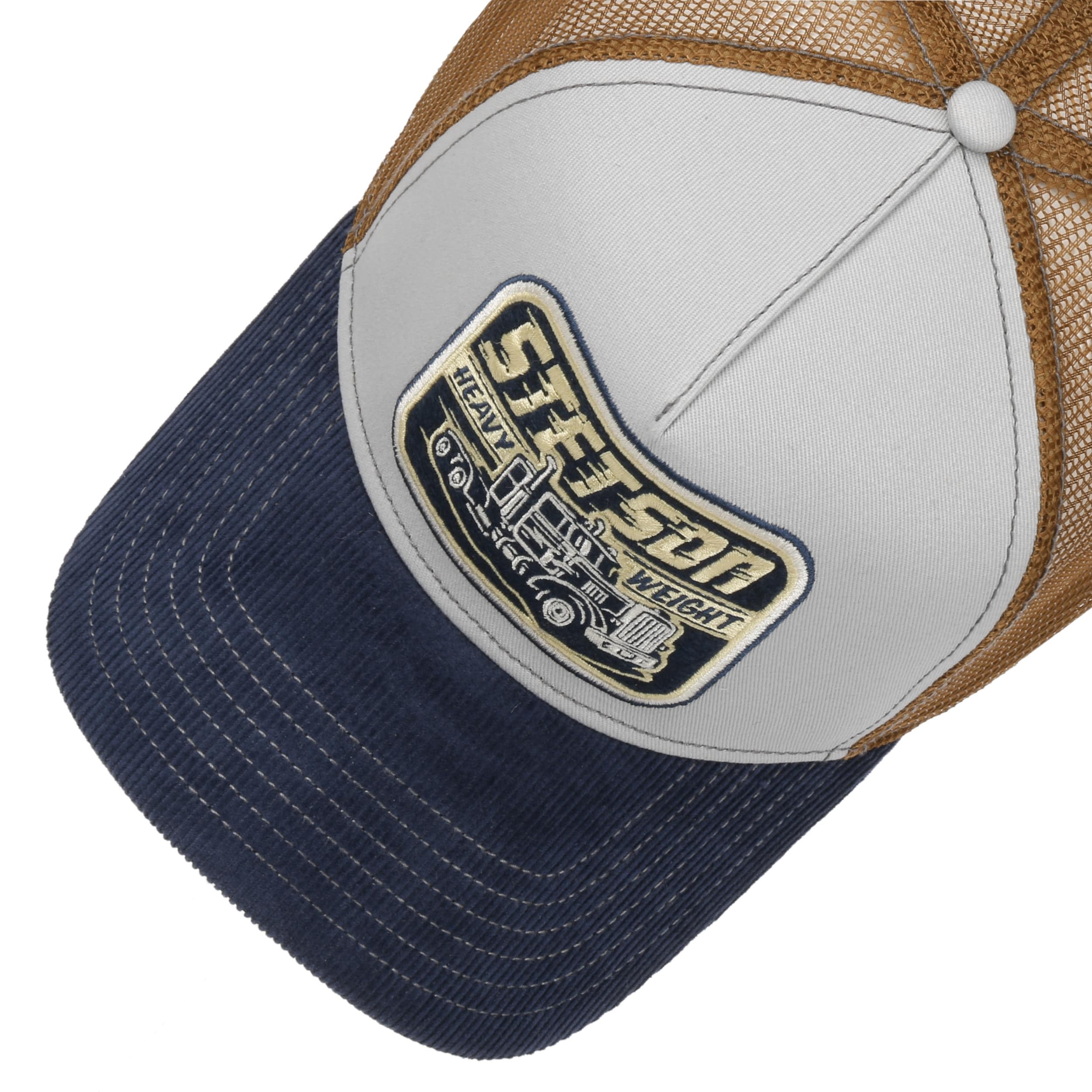 Stetson Czapka Trucker Heavy WeightMężczyźni - tirowca baseball cap z meshu Snapback, daszkiem, daszkiem Zima Jesień Wiosna Lato wiosna-lato