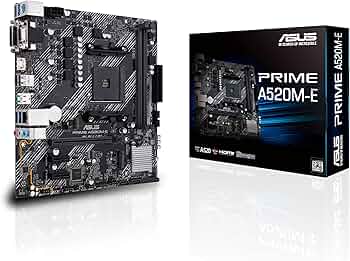 CPU AMD Ryzen 5 3600 + ASUS PRIME A520M-E PRIME A520M-E｜Motherboards｜ASUS Baltics
